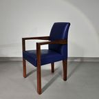 4 X Hugues Chevalier Conference Ying Bridge Chair / Leather thumbnail 8