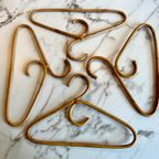 Vintage Rotan-bamboe Kledinghanger (6x) thumbnail 2