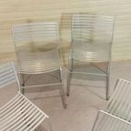 Set Van 4 Aero Wire Stoelen, Stapelbaar thumbnail 11