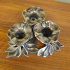Vintage Messing Art Nouveau Kandelaar Kaarsenhouder thumbnail 4