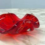 Murano Schaal Asbak Sommerso Techniek thumbnail 5