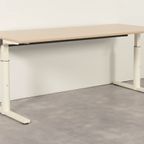 Gispen Tm Bureau Handslinger, Gekalkt Eiken Blad, 180 X 80 Cm thumbnail 2