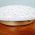 Grote Plafondlamp Van Geglazuurd Glas (Diam 45Cm), Doria, 1970 thumbnail 5