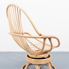 Vintage Bamboo Lounge Chair / Bamboe Fauteuil thumbnail 10