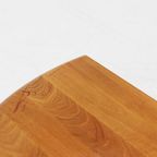Vintage Deense Ronde Uitschuifbare Eettafel Tafel Massief Teak thumbnail 7
