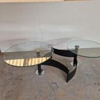 Vintage Design Salontafel Met Draaiend Glas thumbnail 5
