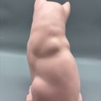 Pastel Roze Mat Keramiek Kat 80'S thumbnail 6