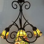 Glas In Lood Kroonluchter Hanglamp thumbnail 2