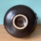 Flower Vase In Fat Lava By Alfred Klein Model 731/17 thumbnail 12