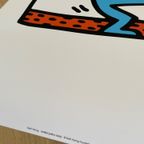 Keith Haring, Untitled(yellow Baby), Licensed By Artestar Ny, Printed In Uk thumbnail 2