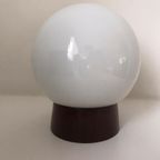 Vintage Glazen Bol Plafonnière / Plafondlamp thumbnail 5