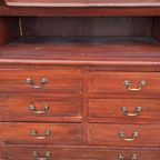 Vintage Buffetkast, Apothekers Vitrine Kast, Grutters Kast thumbnail 6