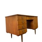 Vintage Houten Bureau / Schrijftafel thumbnail 16