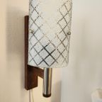 Vintage Scandinavische Wandlamp Wandlampje Lamp Glas thumbnail 7