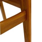 Vintage Set Van Vier Rainer Daumiller Grenen Stoelen Design thumbnail 24