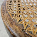 Antieke Art Nouveau Weense Jakob En Josef Kohn Stoel (thonet Stijl) Antique Webbing Chair thumbnail 12