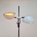 Vintage Valenti Milano Vloerlamp Design ‘70 Italië Wit Lamp thumbnail 2