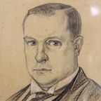 Antieke Tekening / Portret 1924 thumbnail 3