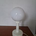 Space Age Opaline Boll Lamp Vintage Design. thumbnail 6