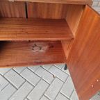 Vintage Dressoir Kast Audiomeubel Bar Platenspeler Meubel thumbnail 7