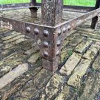Grote Tuintafel Eettafel Met Marmer Iets Hoger Model Frans thumbnail 9