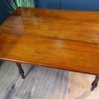 Antieke Engelse Pembroketable, Sidetable thumbnail 9