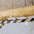Vintage Rotan Peacock Chair Emmanuelle / Pauwen Stoel (h150cm) thumbnail 15