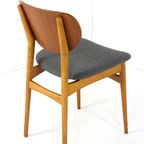 Set Van 4 Vintage Stoelen Nieuw Bekleed thumbnail 6