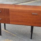 Vintage Mid Century Kastje Dressoir Sideboard Wandmeuble thumbnail 2