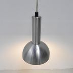 Vintage Hanglamp Met Aluminium Kap thumbnail 4