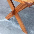 Vintage Scandinavisch Design Grenen Eettafel / Tafel thumbnail 8