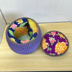 Theemuts/Mand Kleurrijke Opbergmand thumbnail 4
