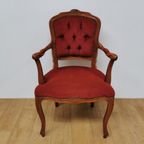 Brocante Vintage Louis Xv Stoeltje Fauteuil Fauteuiltje 103 thumbnail 6