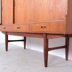 Deens Design Teak Highboard 3 Deurs, 1960S thumbnail 12
