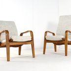 Cees Braakman Pastoe Fb05 Fauteuil Herenmodel Vintage Gestoffeerd thumbnail 4