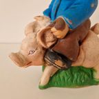 60's Vintage Tuinkabouter Rubberen Kabouter Vintage Dwerg thumbnail 6