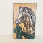 Ruscha 'Horse' Tile, Vintage Wall Plate 767 thumbnail 3