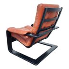 Mcm Design Fauteuil En Voetbank, Lystolet, Zweden,1970S thumbnail 13