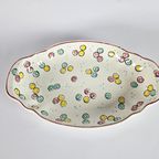 Smf Schramberg - Eva Zeisel - Majolica - Aardewerk - Botervloot - Fruitschaal - 2E Kwart 20E Eeuw thumbnail 5