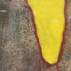 Dite Bultje Schilderij "rode Schelp", Ingelijst, 53 Cm X 65 thumbnail 8