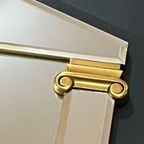 Vintage Design Spiegel Deknudt Goud Facet Randen thumbnail 6
