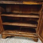 Antieke Kast Dressoir Boeren Wandkast 112X114Cm thumbnail 6