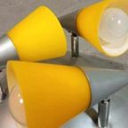 Vintage Happy Light 3 Spot Plafondlamp, Geel thumbnail 7