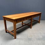 Grote Antieke Draperie Stoffen Tafel thumbnail 3