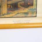 Educatieve Oude Schoolplaat Vaderlandse Geschiedenis De Hervorming Hagepreek 94X65Cm thumbnail 2
