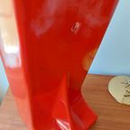 Retro Rode Flowerbox Plantenbak thumbnail 11