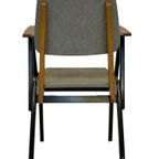 Vintage Zwager Ermeloo, Palais De Tokyo Stoel 50's Design thumbnail 3
