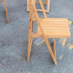 Set Van 4 Aldo Jacober Trieste Klapstoelen, Bazzani Italy thumbnail 9