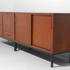 Mid-Century Modernistisch Dressoir Van C. Wulput In Teak, 1960S thumbnail 3
