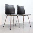 Set Van 2 Vintage Buisframe Stoelen thumbnail 3